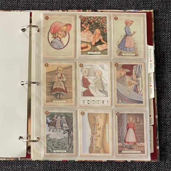 American Girl Doll 90s Trading Card Album, 115 Trading Cards, Vintage/Retired - Picture 5 of 15